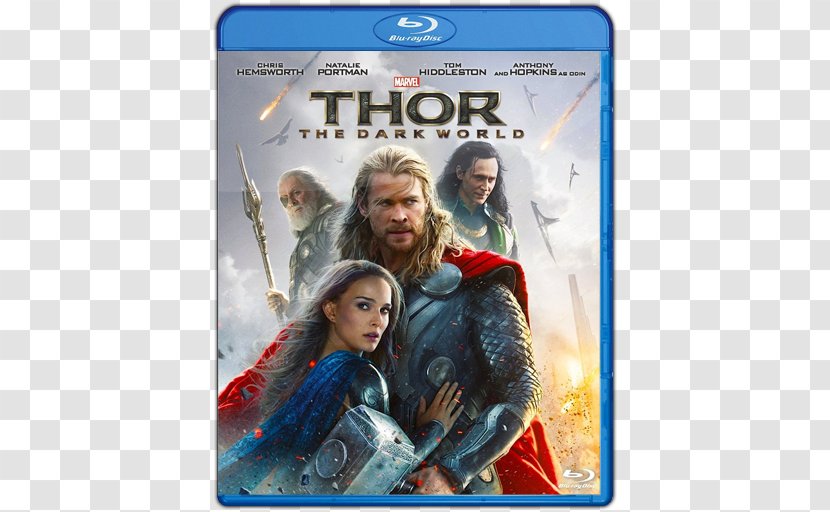 Blu-ray Disc Thor Digital Copy Film Marvel Cinematic Universe - Thor: The Dark World Transparent PNG