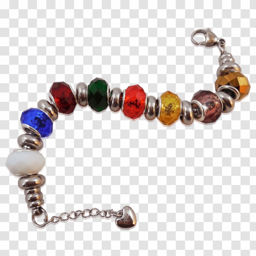 Charm Bracelet Gemstone Jewellery Pandora - Bead Transparent PNG