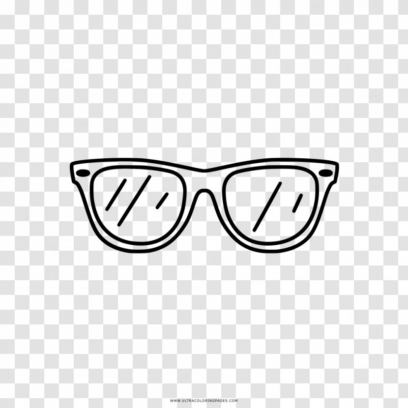 Sunglasses Goggles Coloring Book Sunglass Hut - White - Glasses Transparent PNG