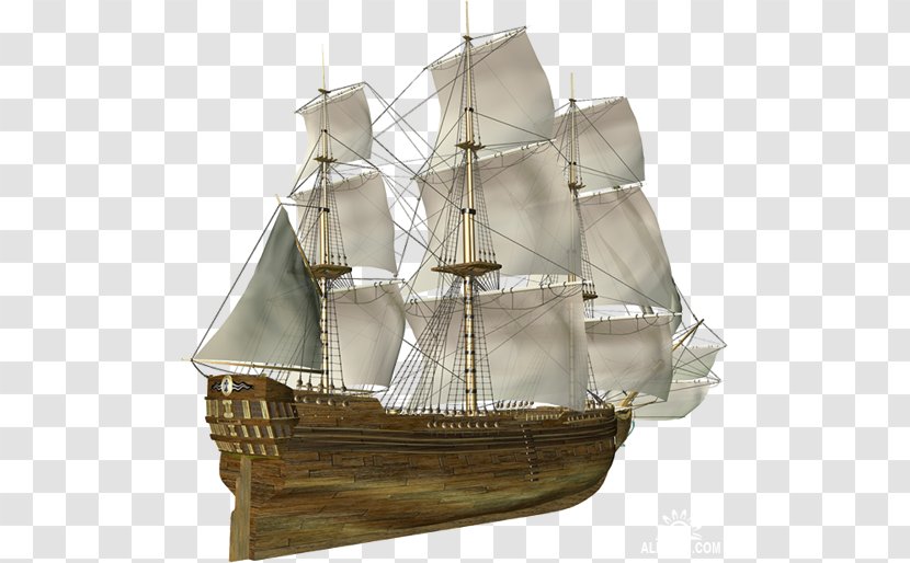 Sailing Ship Clip Art Boat - Galeas Transparent PNG