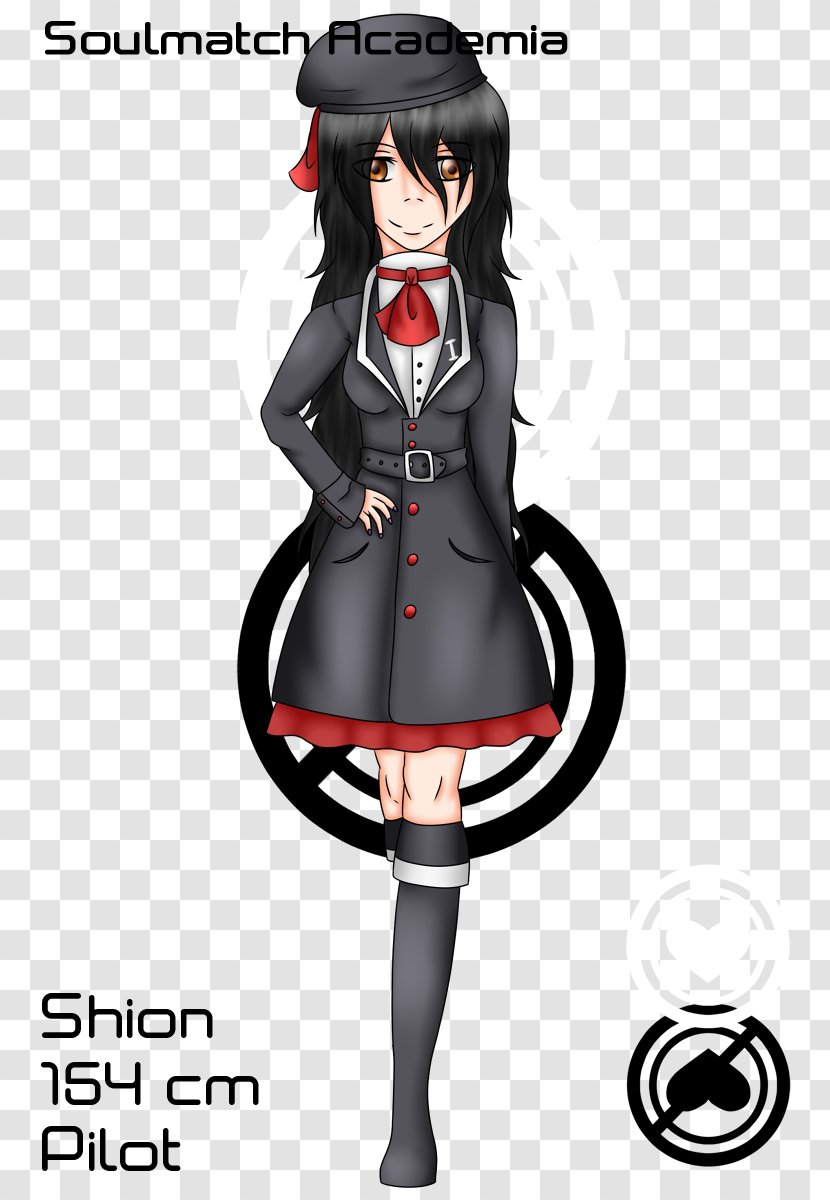 Black Hair Cartoon Uniform Character Fiction - 2016 Physical Bullying Transparent PNG