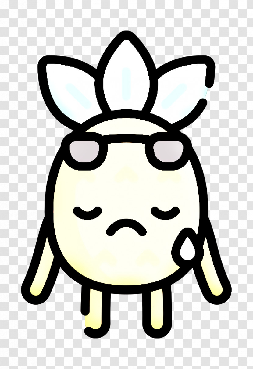 Pineapple Character Icon Sad Icon Transparent PNG