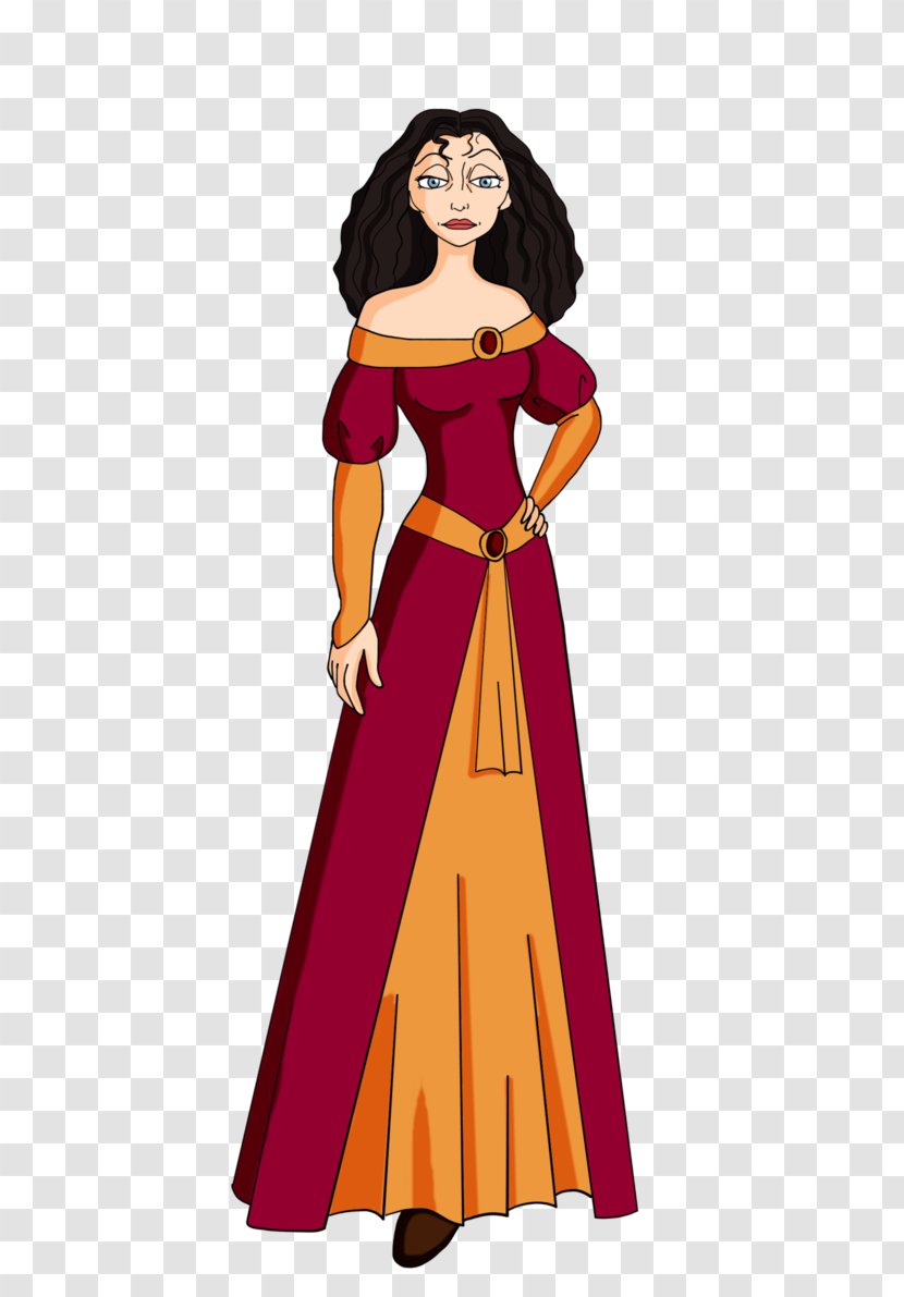 Gown Character Female Clip Art - Fiction - Disney Villains Transparent PNG