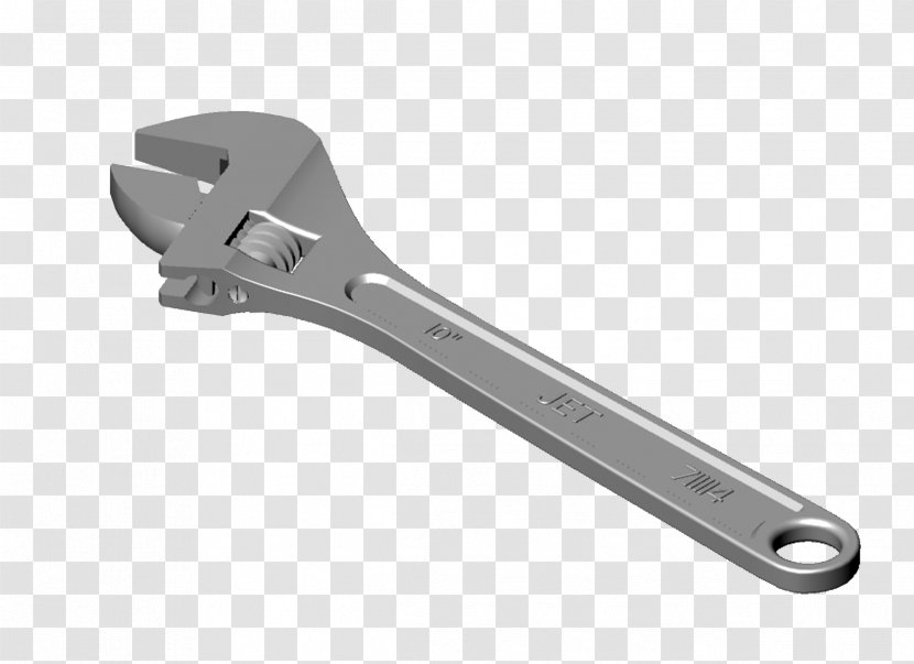 Adjustable Spanner Wrench Clip Art - Hardware Accessory - Clipart Transparent PNG