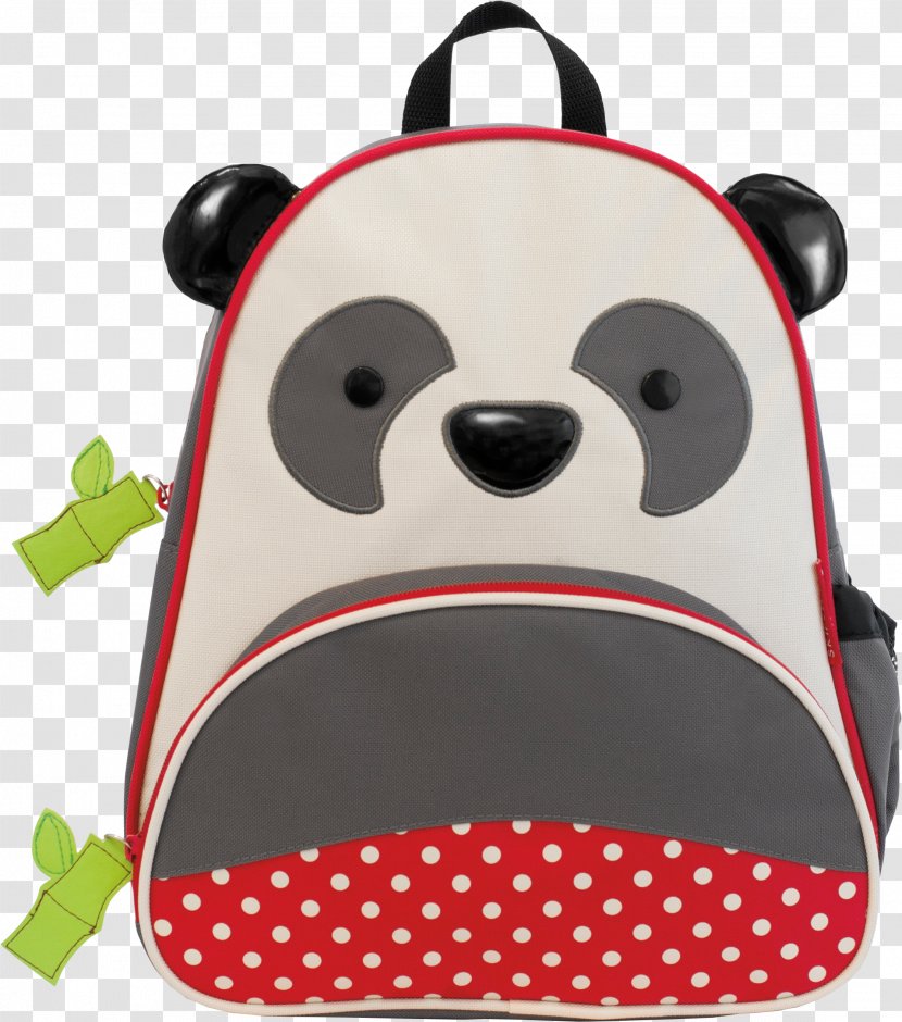 Backpack Bag Pia Panda Diaper Zoo Transparent PNG