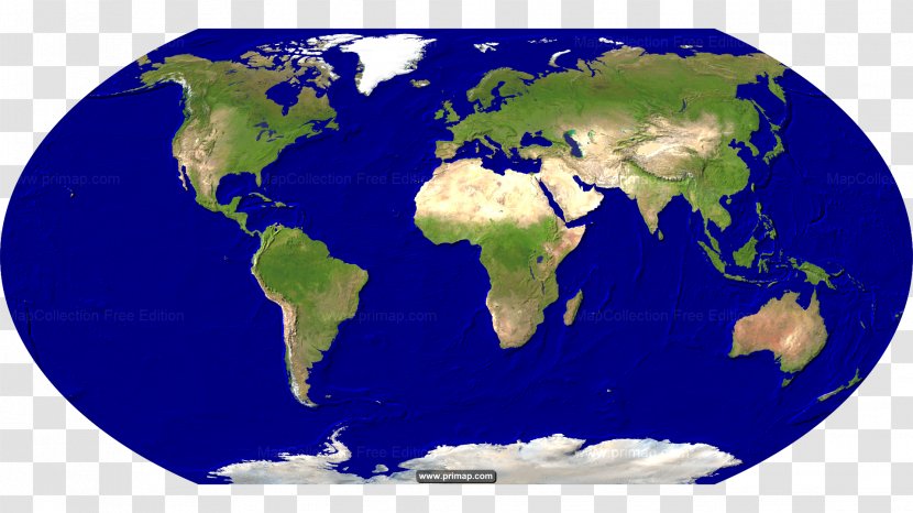 World Map Satellite Imagery Earth - Sky Transparent PNG