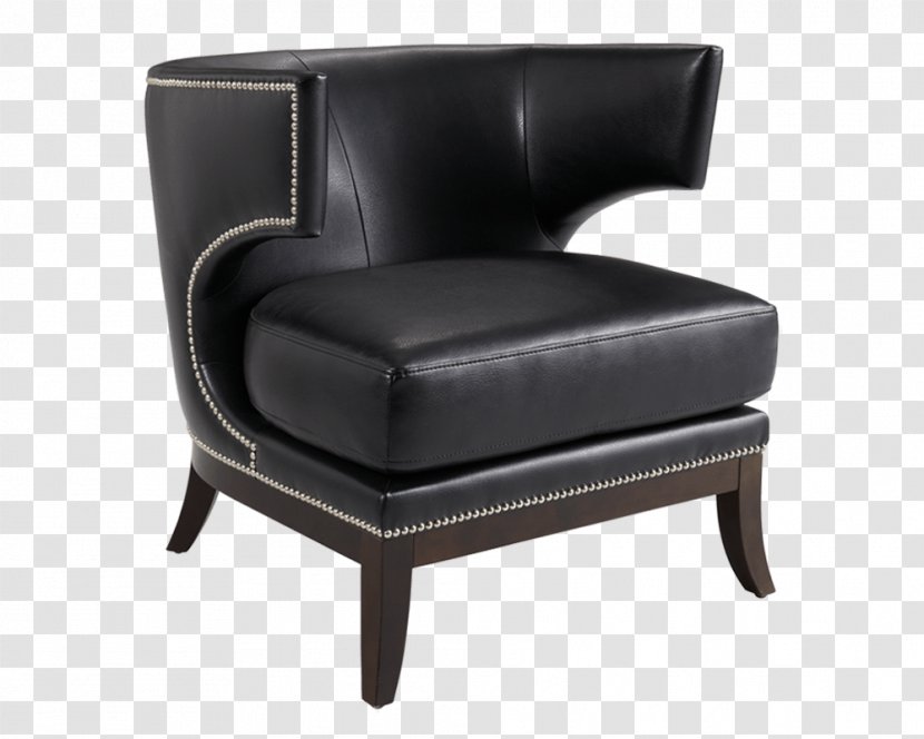 Club Chair Wing Furniture Dining Room - Couch Transparent PNG