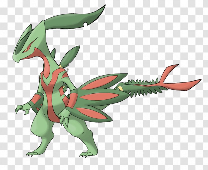 Pokémon X And Y Omega Ruby Alpha Sapphire Sceptile Treecko - Velociraptor - Maybe Transparent PNG