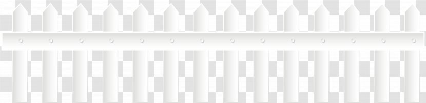White Line Monochrome - Fence Transparent PNG