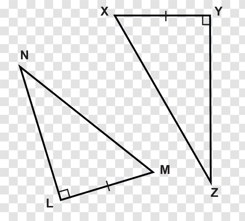 Right Triangle Congruence Point - Relazione Di Congruenza Transparent PNG