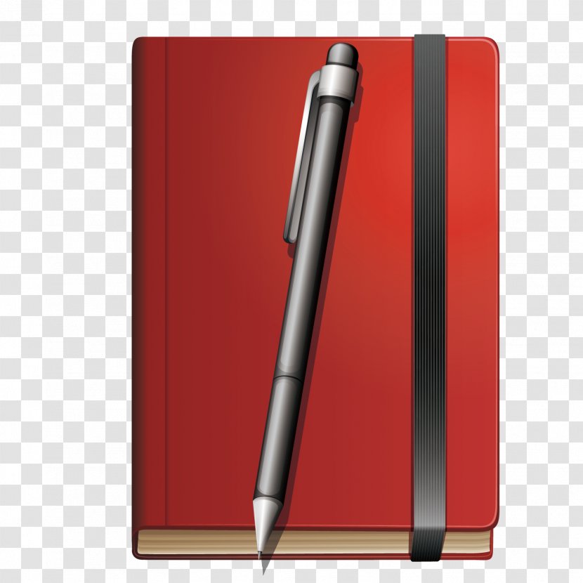 Pen Notebook - Ink - Vector Transparent PNG
