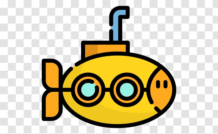 Smiley Clip Art - Yellow - Submarine Transparent PNG