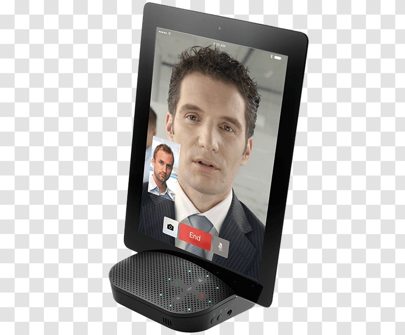 Logitech Mobile Speakerphone P710e Wireless Speaker Loudspeaker Handsfree - Portable Media Player - Bluetooth Transparent PNG