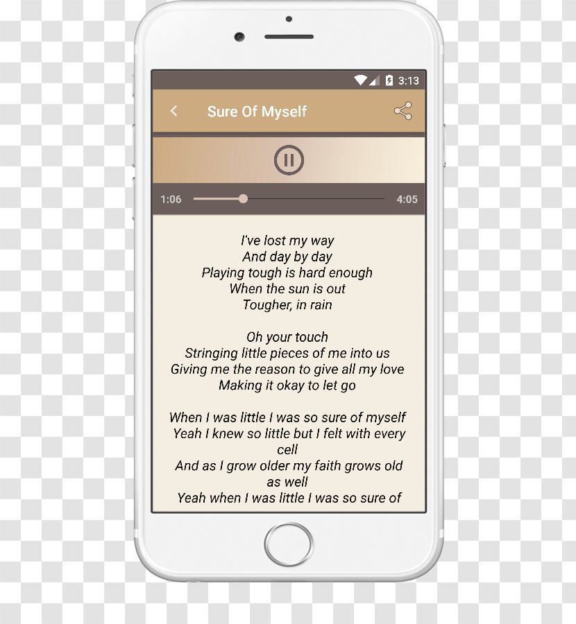Line Document Mobile Phones IPhone Font - Text Transparent PNG