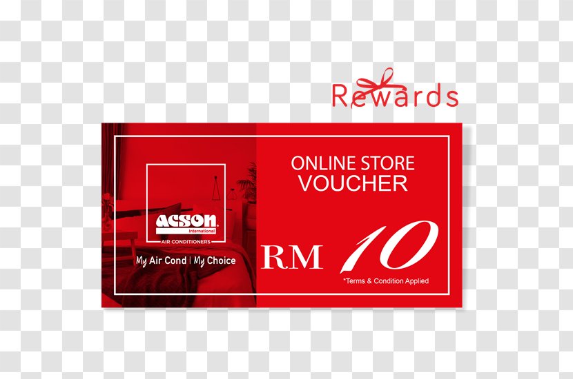 Voucher Online Shopping Acson Gift Card Air Conditioning - Banner - Cond Transparent PNG