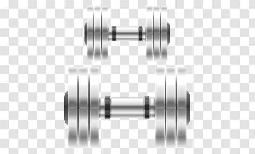 Barbell Physical Fitness Icon - Automotive Piston Part - Cartoon Transparent PNG