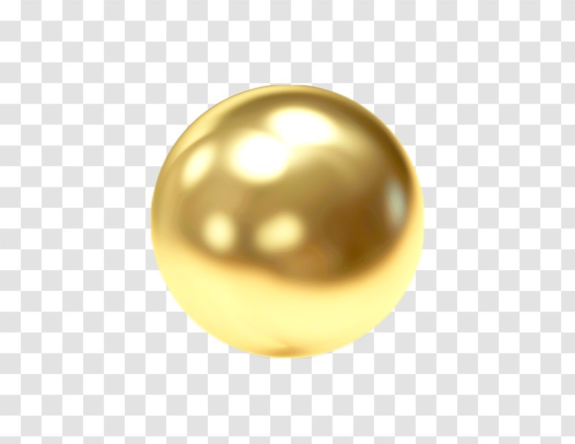 Ball Royalty-free - Gold Transparent PNG