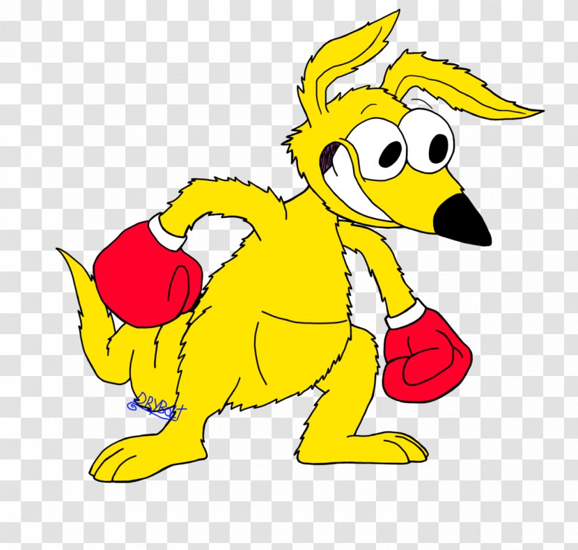 Clip Art Beak Cartoon Character - Fictional - Kangaroo Mouse Transparent PNG
