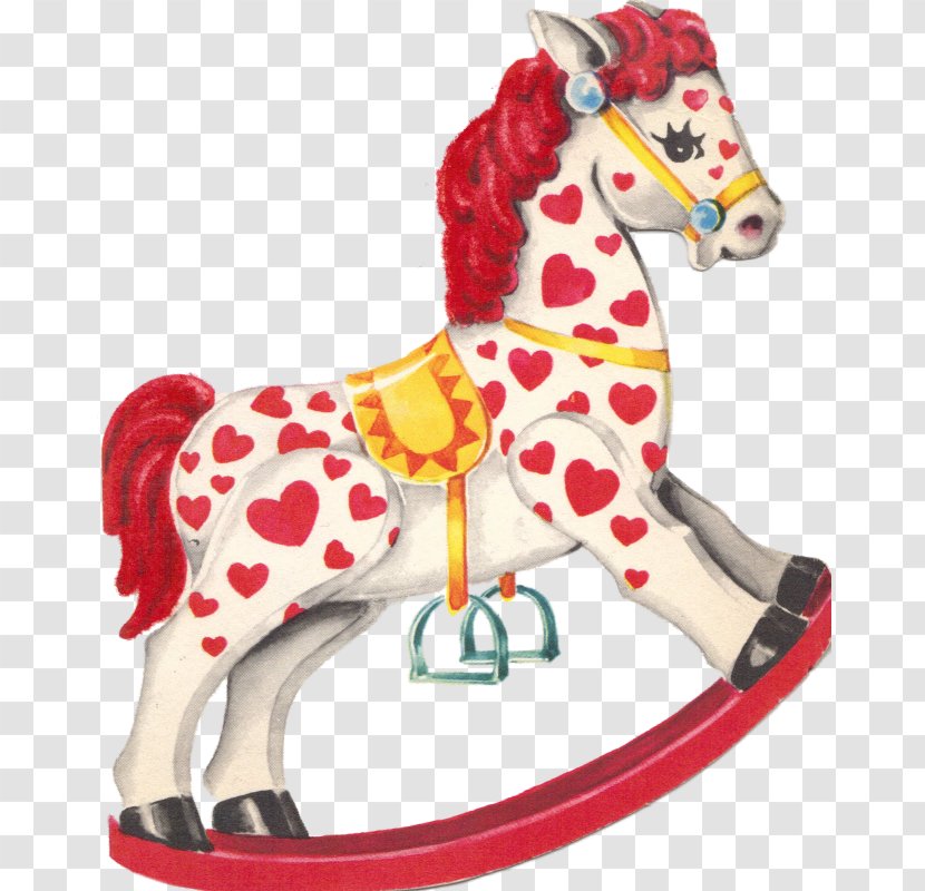 Rocking Horse Toy Shop Greeting & Note Cards - Child Transparent PNG