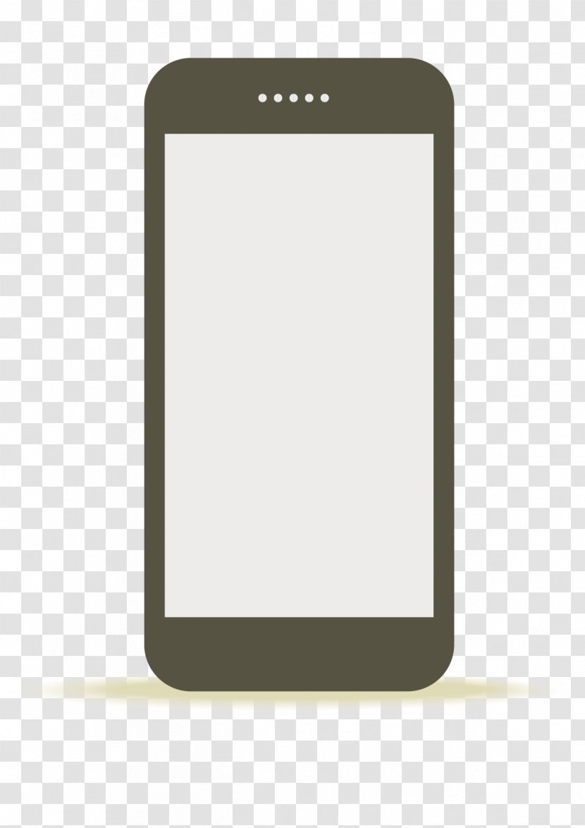 Smartphone Mobile Phones Feature Phone Drawing Euclidean Vector - Device - Cartoon Backgrounds For Transparent PNG