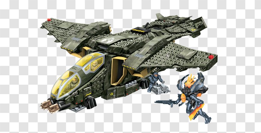 Halo Wars 4 Halo: Combat Evolved Factions Of Mega Brands - Gunship - Bloks Transparent PNG