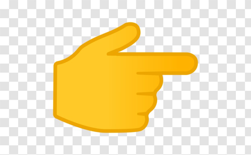Emoji Emoticon Gesture The Finger Index Transparent PNG