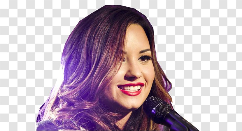 Demi Lovato Black Hair Beauty Coloring Common Starling - Frame Transparent PNG
