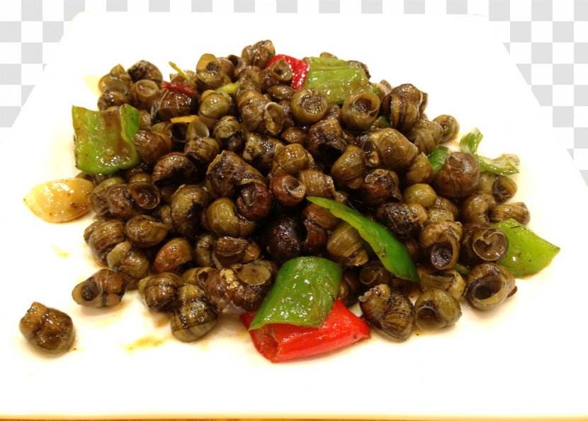 Food Dish Mid-Autumn Festival Stir Frying - Bolinus Brandaris - Pepper Fried River Snail Transparent PNG