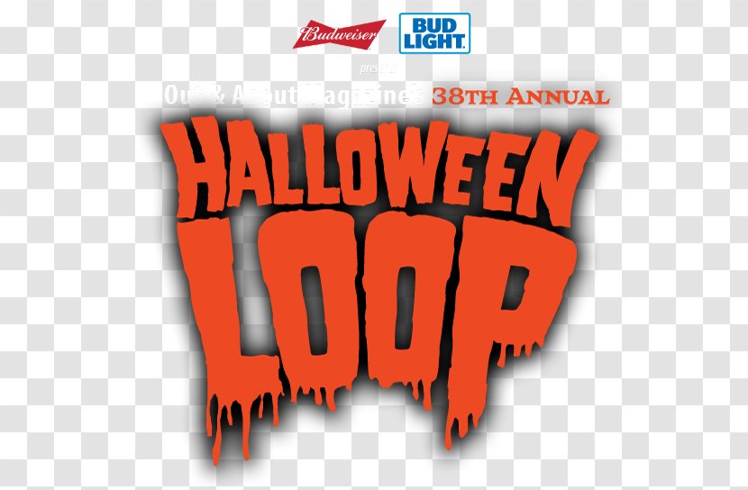 Party Bus Halloween Loop Logo Font Transparent PNG