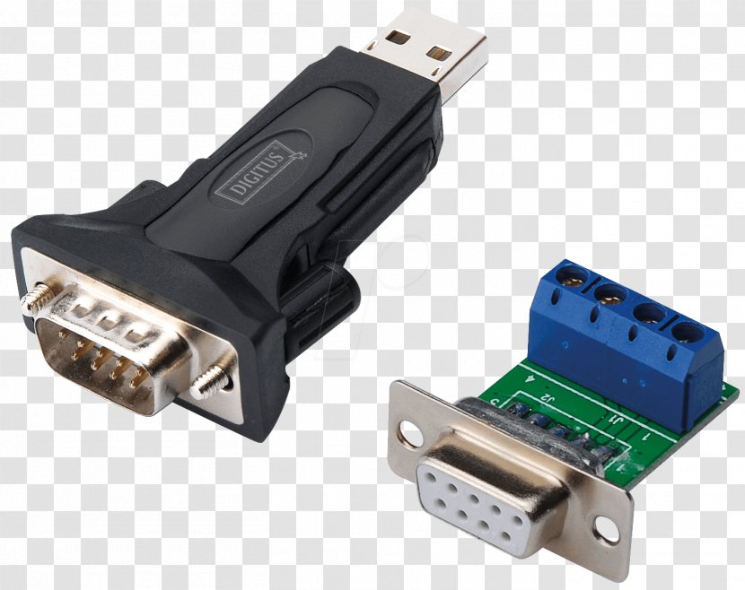 USB Adapter RS-485 Serial Port RS-422 - Usb Flash Transparent PNG