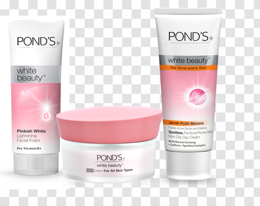 Lotion Cosmetics Pond's Facial Skin Whitening - Cream - Tokopedia Transparent PNG