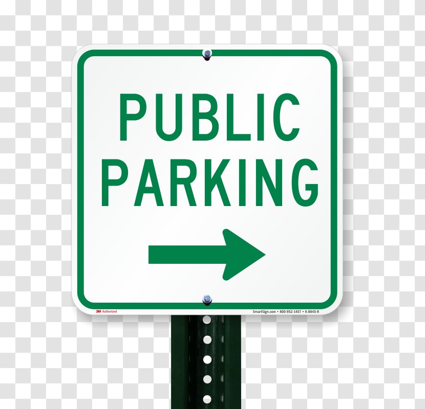Disabled Parking Permit Car Park Regulatory Sign - Public Signs Transparent PNG
