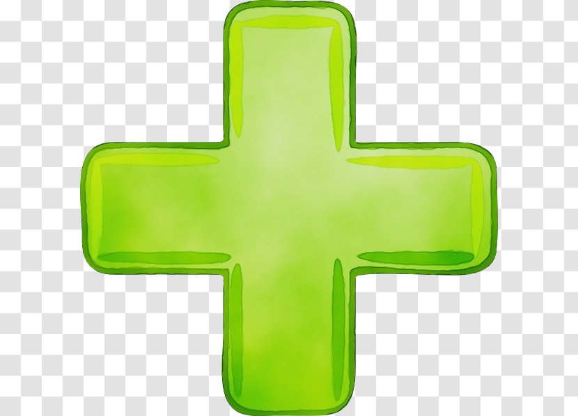 Plus Sign - Royaltyfree - Cross Green Transparent PNG