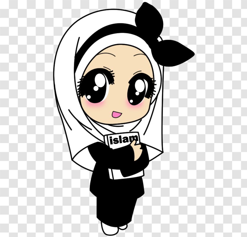 Cartoon Muslim Image Islam Female - Tree - Kartun Transparent PNG