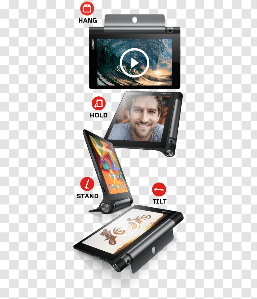 Lenovo Yoga Tab 3 (8) Smartphone Pro Computer Monitors - Flash Memory - Two Friends Binge Watching Tv Transparent PNG
