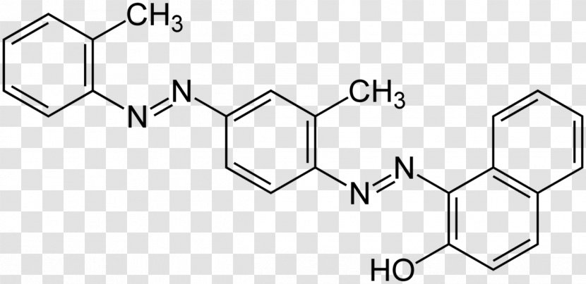 Sudan IV Stain III Azo Compound - Line Art Transparent PNG