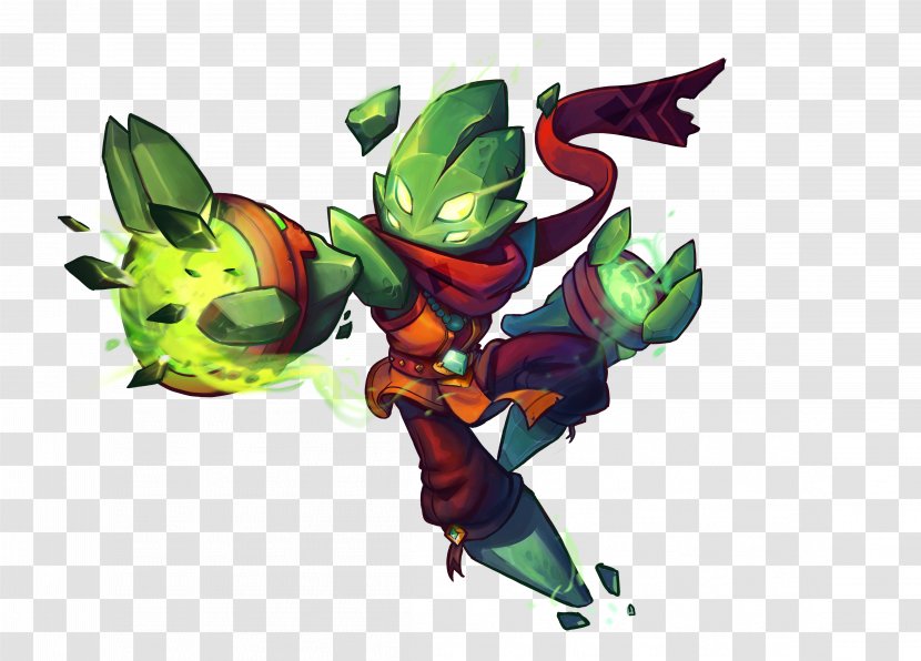 Awesomenauts Character Fan Art - Mythical Creature - Steam Transparent PNG