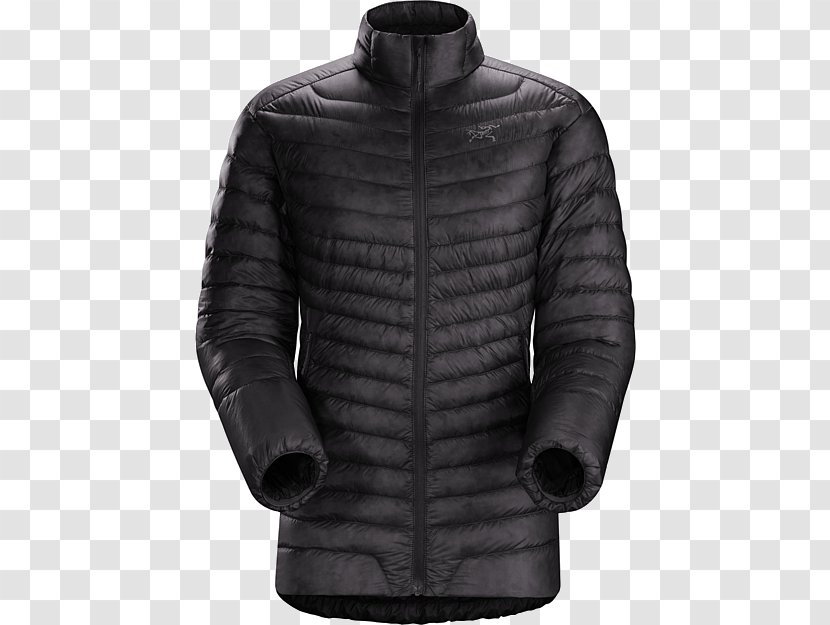 Hoodie Arc'teryx Down Feather Jacket Gilets - Overcoat - Goose Transparent PNG