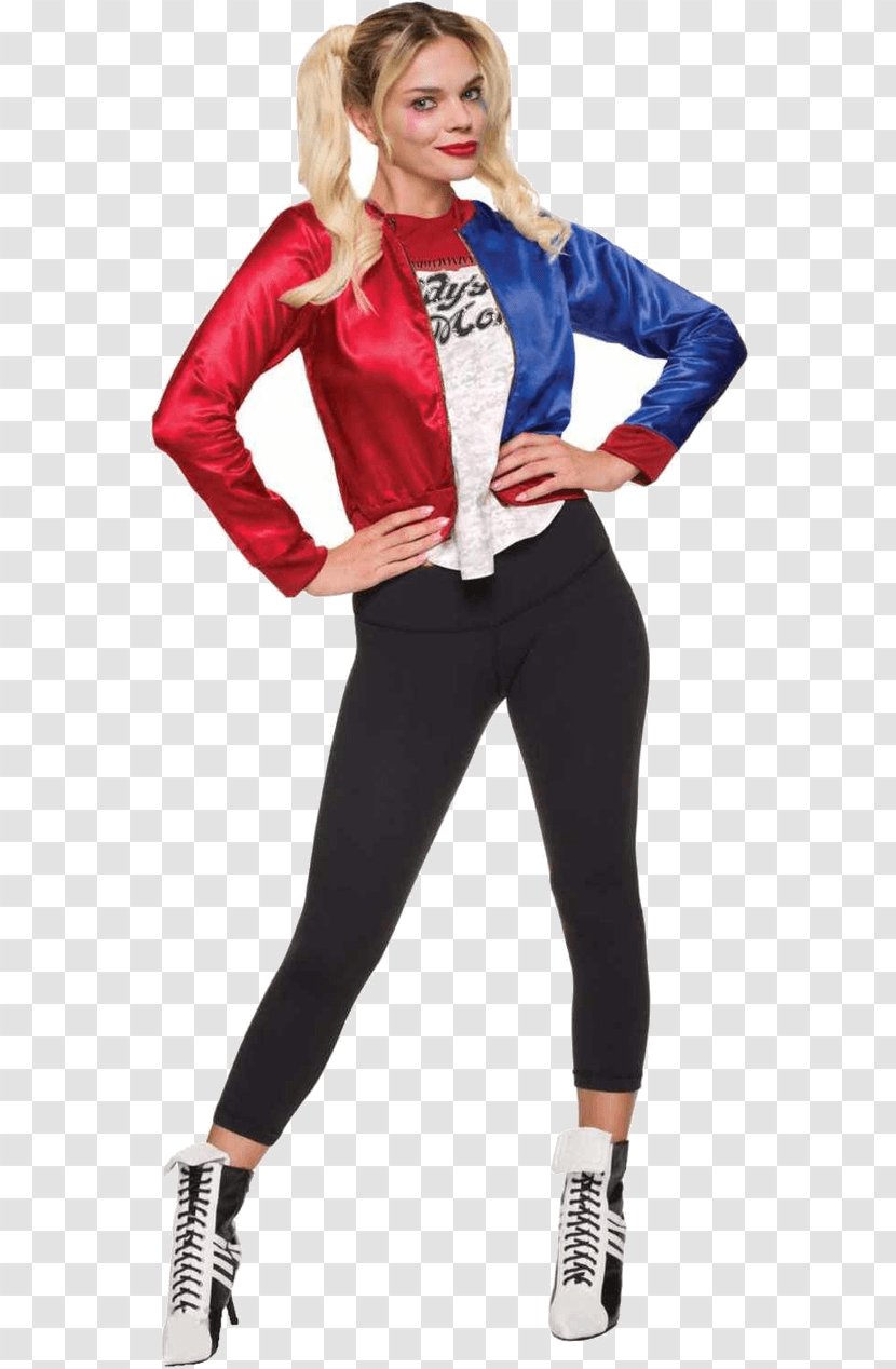 Harley Quinn Suicide Squad Costume Party Halloween - Outerwear Transparent PNG