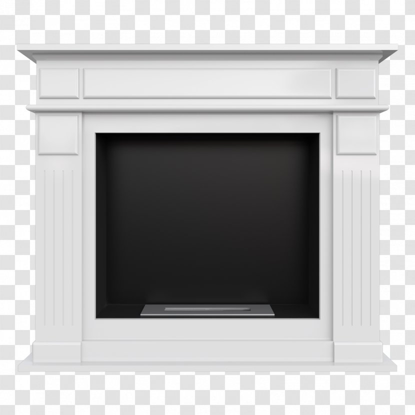 Bio Fireplace Combustion Chimney Hearth - Silhouette Transparent PNG