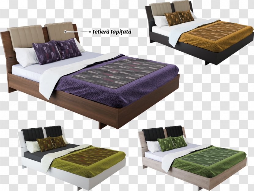 Bed Frame Box-spring Mattress Sofa Sheets Transparent PNG