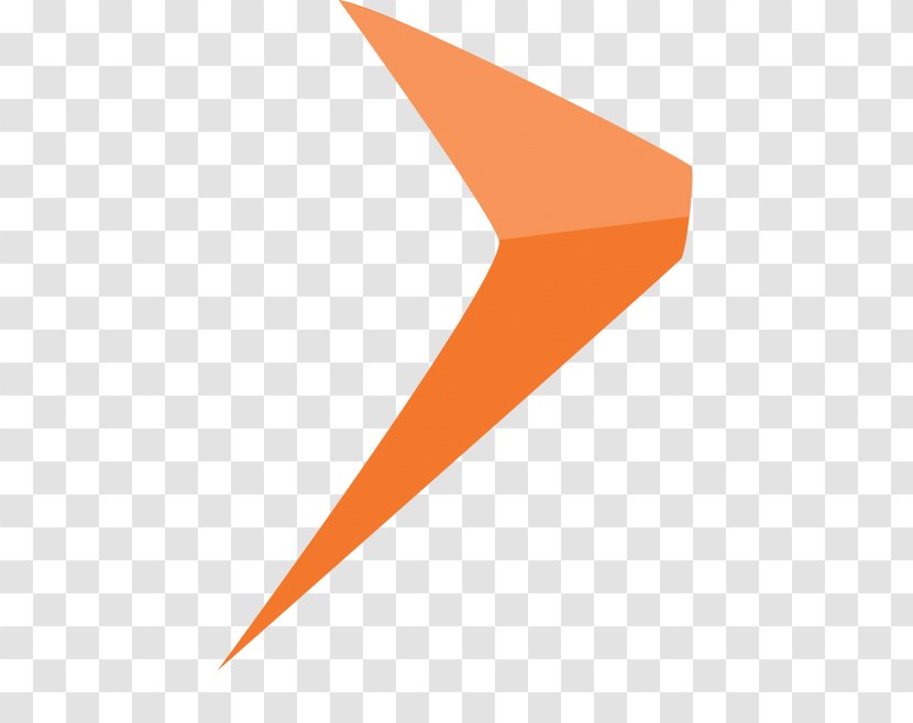 Triangle Line Graphics Product Design - Orange Transparent PNG