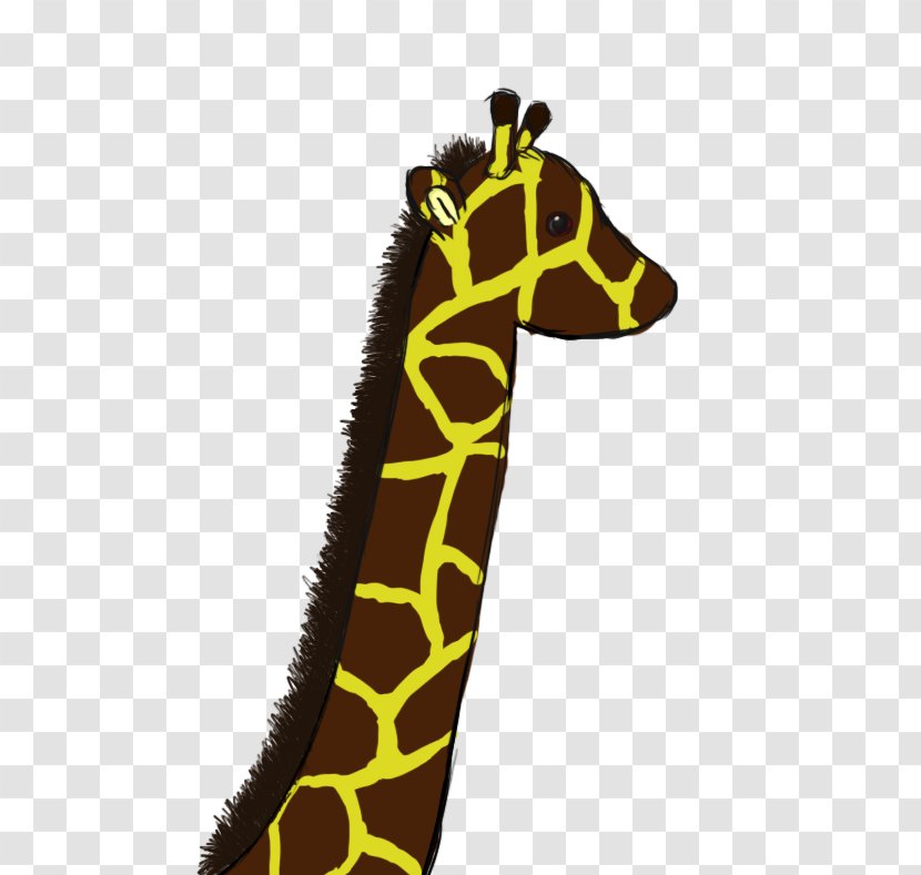 Giraffe Fauna Neck Terrestrial Animal - Figure Transparent PNG