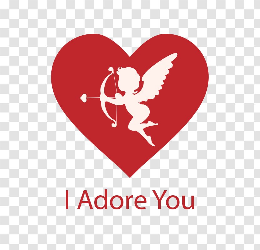 Cupid Valentines Day Heart - Frame - Cupid,God Of Love Transparent PNG