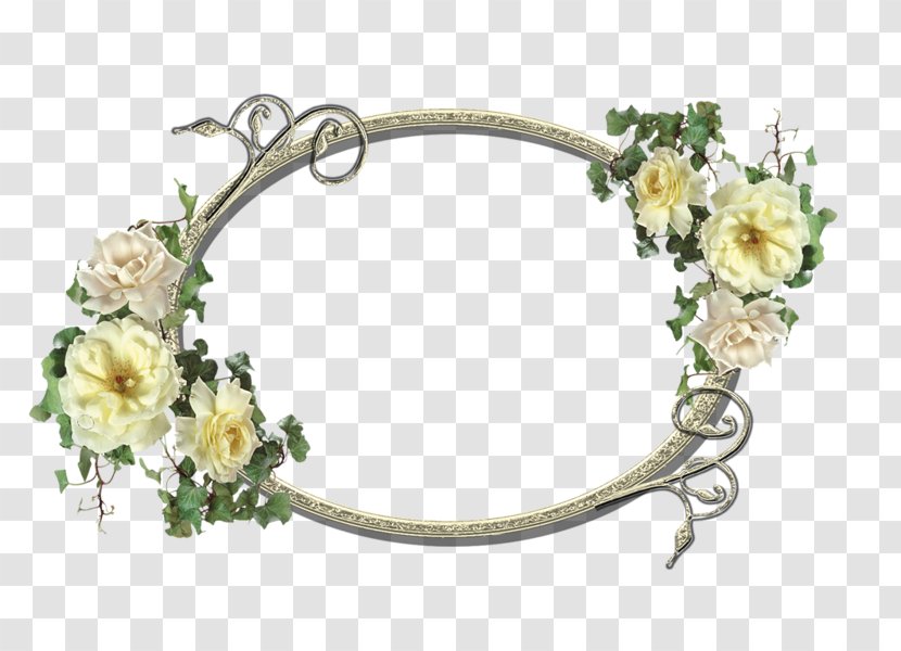 Floral Design Painting Picture Frames - Hair Accessory Transparent PNG