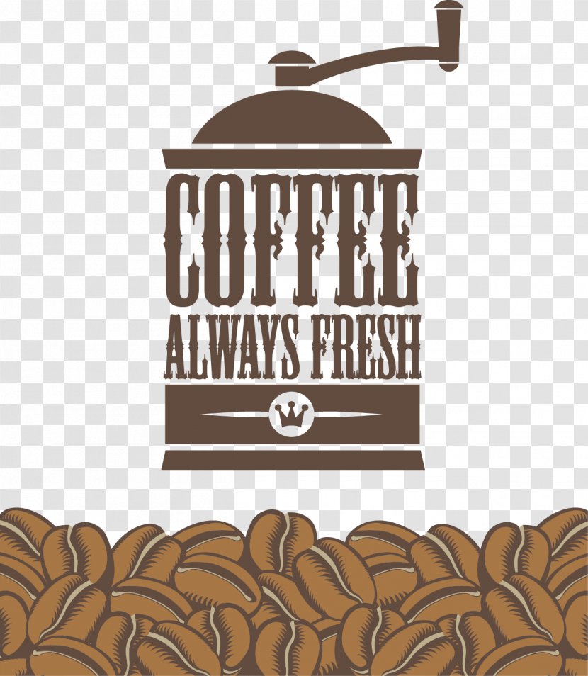 Coffee Bean Latte Cafe - Brand - Vector Menu Point Transparent PNG