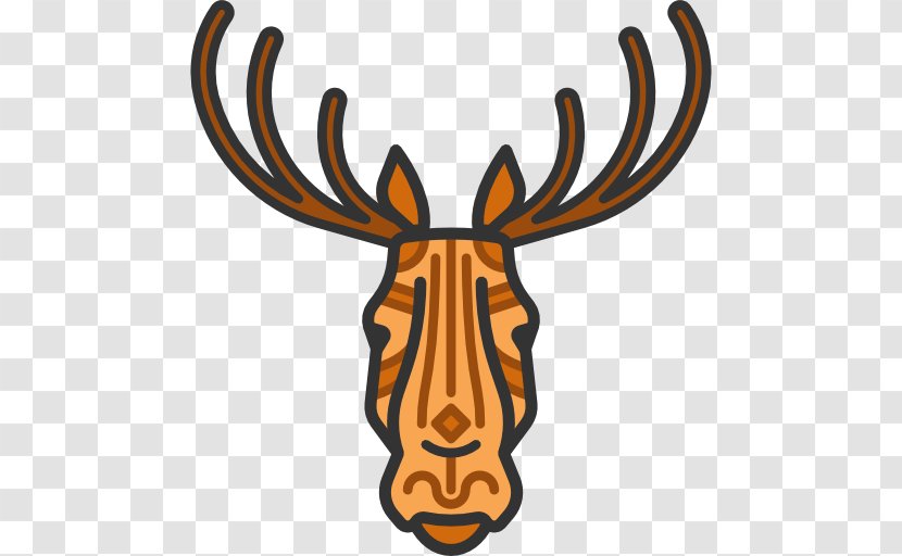 Elk Moose Deer - Terrestrial Animal - Vector Transparent PNG