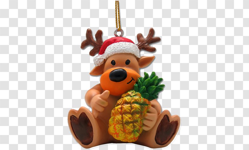 Christmas Ornament Reindeer Mele Kalikimaka Tree - Hula Transparent PNG