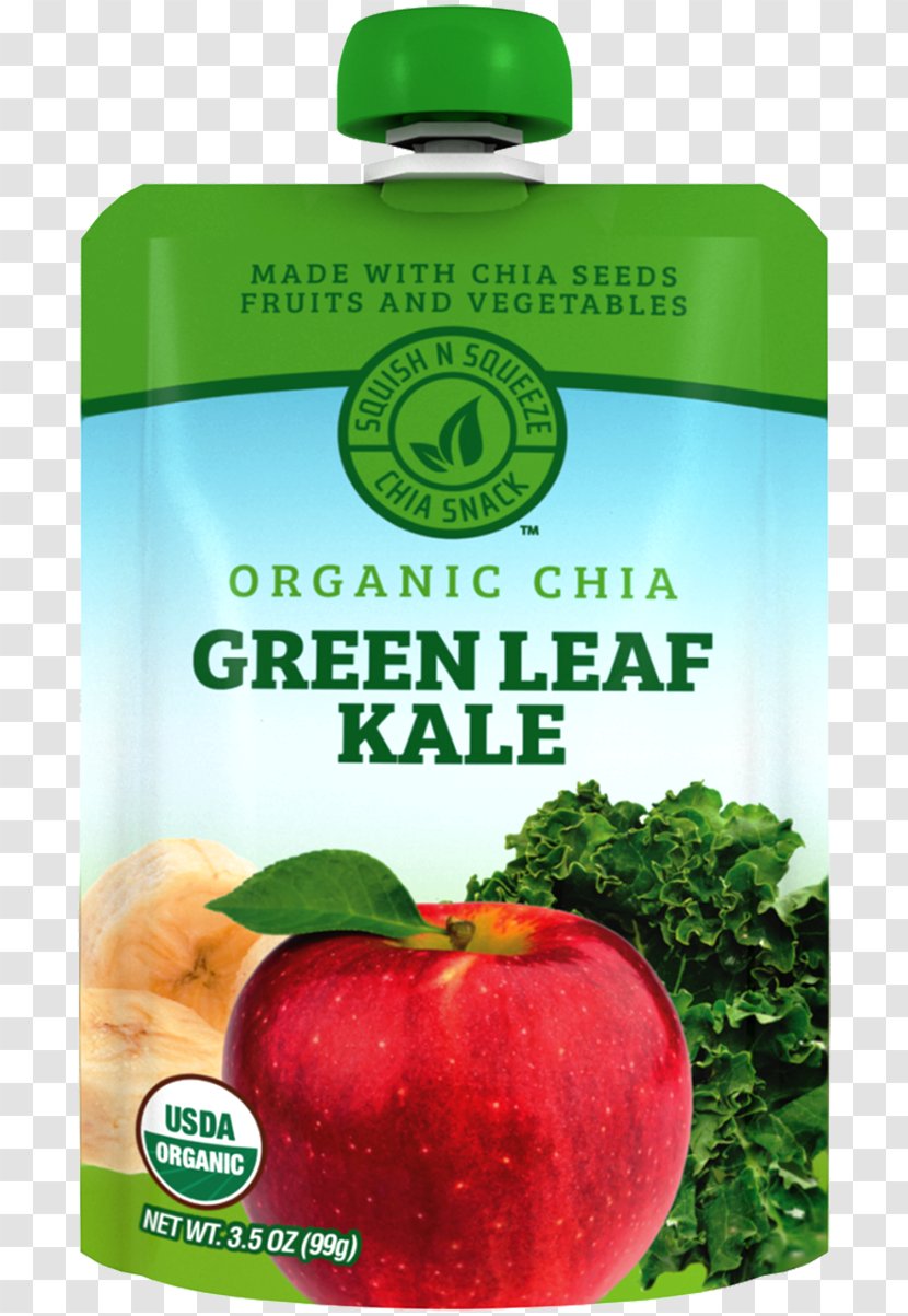 Chia Seed Organic Food Superfood - Kale Transparent PNG