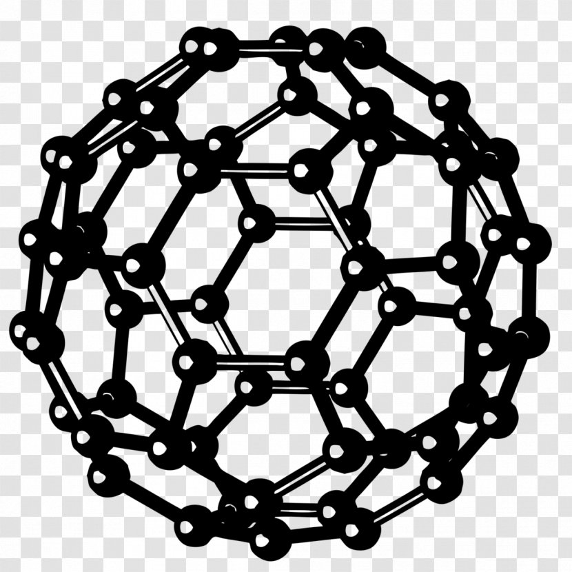 Buckminsterfullerene Diamond-like Carbon Nanotube - Body Jewelry - Science Transparent PNG
